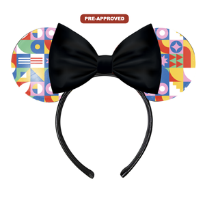 Diadema Personalizada de Fábrica - Accesorio para el Cabello con Orejas de Ratón de Diseño Retro, Orejas de Ratón Hechas a Medida - Product Image 1