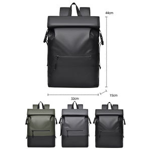 Sac à dos d'étudiant personnalisé en cuir, sac de voyage d'extérieur, imperméable, tendance, sac d'affaires, randonnée, pique-nique, sac d'école pour hommes et femmes - Product Image 4