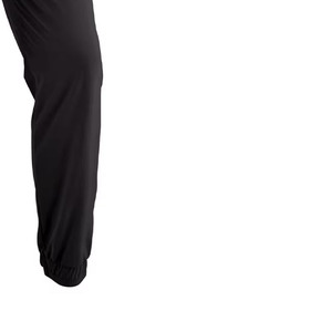 Pantalones Deportivos Negros para Hombre, Cintura Elástica, Bolsillos Laterales, Transpirables, Peso Medio, Casuales, para Invierno, con Cordón Ajustable, Spandex/Nylon - Product Image 2