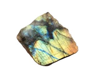 Spécimen de pierre naturelle brute de Labradorite, pierre de jardin, non traitée, fabrication de bijoux, Collection de pierres, coupe de Style - Product Image 1
