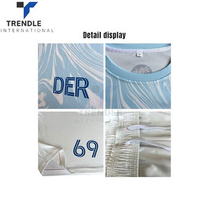 Camiseta de Fútbol Personalizada para Adultos, Camisetas con Nombre de Equipo y Número de Jugador, para Hombre y Mujer, Deportes, Fútbol, 100% Poliéster Transpirable - Product Image 5