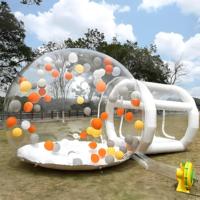 En stock, tente à bulles gonflable pour camping, événement, fête d'enfants, globe en PVC, tente dôme Igloo transparente, maison à bulles gonflable
