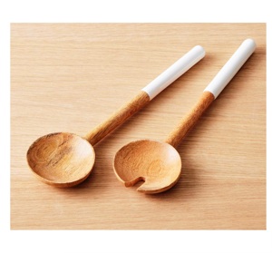 Ensemble de string à salade tissé langues à salade 2 à 24 pièces Ensemble d'ustensiles Acier inoxydable 202 ou 304 Grade et revêtement PVD Factory - Product Image 6