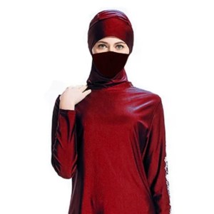 Nueva moda para mujer 2025 manga larga Thobe impermeable ecológico de talla grande ropa de playa islámica ropa deportiva al por mayor - Product Image 1