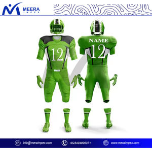 OEM, nuevo diseño, 100% poliéster, uniforme de fútbol americano, estampado transpirable, camiseta de fútbol americano de alta calidad para hombres - Product Image 4