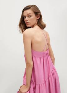 Robe longue d'été élégante sans manches pour femmes, col carré, mode la plus populaire - Product Image 4