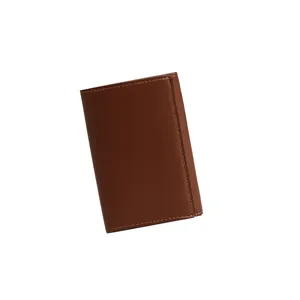 กระเป๋าสตางค์หนังแท้แบบพับสามตอนสำหรับผู้ชายระดับพรีเมียม - Product Image 1