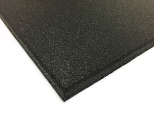 FITMAT SQ25 - Baldosas de Gimnasio Encajables de Alta Densidad de 25 mm, Suelo de Goma EPDM Cuadrado, Diseño Antideslizante, Ecológico, Uso Comercial - Product Image 3