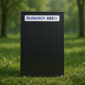 Panneau solaire monocristallin noir bifacial à double vitrage de type N Runergy 455W - Product Image 3