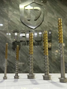 10.9 Grau Parafuso Concreto Auto Tapping Concreto Parafusos Âncoras Parafusos Cabeça Hexagonal para Projetos - Product Image 4