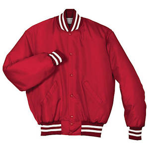 Vente en gros de vestes Letterman de baseball personnalisées de bonne qualité, manteau d'hiver en laine, blouson universitaire à manches en cuir pour hommes - Product Image 1