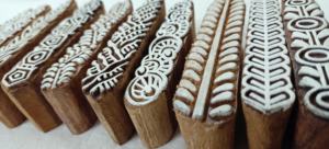 <b>Wooden</b> Engraved Textile and Henna <b>Blocks</b> for Art Printing Customizable for Artists and Resale - Product Image 5