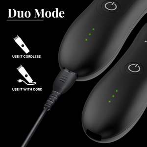 Recortadora Inalámbrica para Hombre, Resistente al Agua, para Barba, Cuerpo y Vello Púbico, 150 Minutos de Autonomía, Cuchilla de Cerámica - Product Image 2