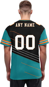 Camiseta de fútbol americano Calidad superior para uso deportivo Diseño profesional Servicio OEM Camiseta de fútbol americano - Product Image 3