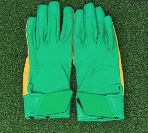 Gants de frappe de baseball professionnels unisexes en cuir de cabretta, fermeture à boucle et crochet, qualité supérieure, poignet confortable, KANDARI SPORTS - Product Image 6