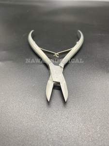Professional Stainless Steel <b>Nail</b> Nipper Curved Reusable <b>Nail</b> Cutter Salon & Medical Use - Product Image 3
