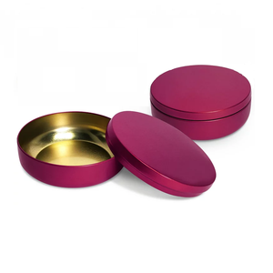 Bougie de Noël faisant des récipients de stockage en métal de pot de cire avec des couvercles et des autocollants pour la décoration à la maison les plus exigeants - Product Image 2