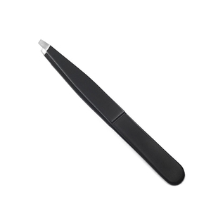 Pinzas para desplumar el pelo de las cejas con logotipo personalizado Mango cómodo Trending Fancy Paper Coated Impreso Pinzas Punta puntiaguda - Product Image 3
