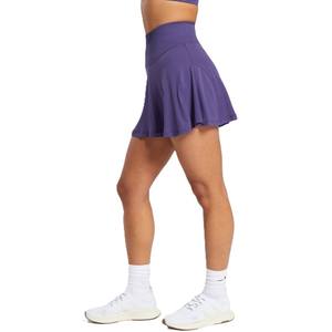 กระโปรงเทนนิสเอวสูงแบบสบายๆ สำหรับผู้หญิง เนื้อผ้าเบา ระบายอากาศได้ดี ยืดหยุ่น พร้อมกางเกงซับใน ใส่สบาย เหมาะสำหรับวิ่งและออกกำลังกาย - Product Image 3