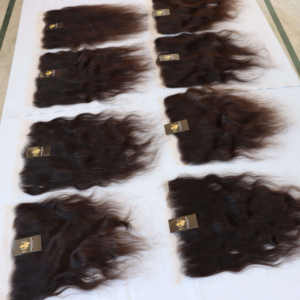 Cabello humano virgen sin procesar, encaje Frontal, Natural y transparente, venta al por mayor - Product Image 3