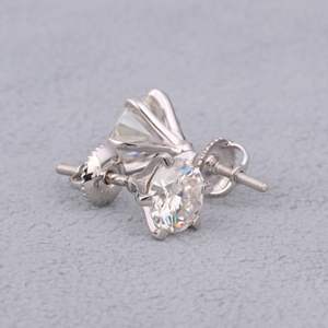 Pendientes de diamantes reveladores de Navidad para mujer 1,50 CT cada diamante - Product Image 1