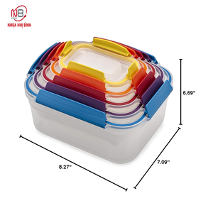 Boîte à bijoux multifonctionnelle moderne en plastique ABS, écologique, colorée, pour rangement familial, OEM/ODM - Product Image 2