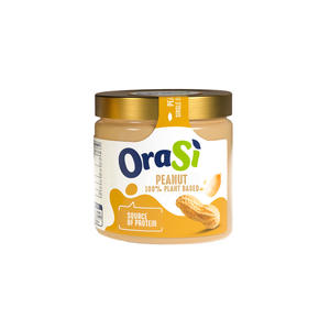 OraSi Cremas Vegetales de Cacahuete para Untar Veganas Dulces Italianas 180g Paquete de 6 Unidades Caja con 360 Días de Vida Útil - Product Image 1