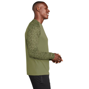 Camisetas ligeras de cuello redondo de manga larga raglán para hombre medianas - Product Image 6