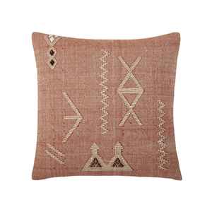Handmade Eco-friendly Home Pillow <b>Cushion</b> Cover Sabra Cactus Design Multi-color Moroccan Style 100% Cotton Woven - Product Image 5