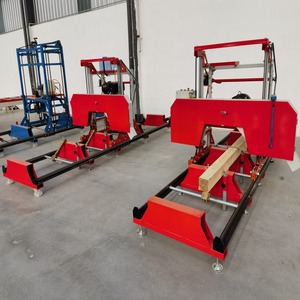 Scierie mobile robuste et portable pour la coupe de bois, machine forestière à ruban horizontal pour le bois – Écologique - Product Image 6