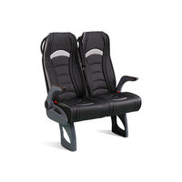 Siège passager réglable de qualité superlative avec repose-pieds confortable Accessoires de bus de véhicule VIP en gros