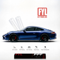 Película Protectora de Pintura para Automóviles FYL Lubrizol TPU 9.5mil Super Hidrofóbica Elite, Rollo de PPF Autoregenerable Instantáneo, Antiarañazos, 10 Años