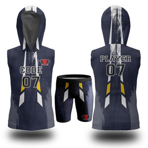 Ropa de fútbol de bandera americana profesional de diseño personalizado transpirable de alta calidad 7V7 7on7 Tops camisas conjuntos de uniformes logotipo frontal - Product Image 6