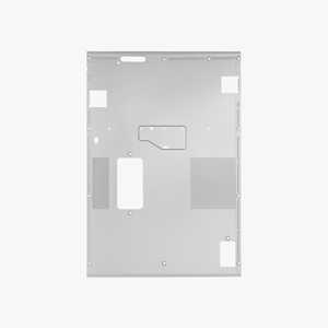 Accesorio para impresora 3D X1C: panel trasero de metal blanco - Product Image 1