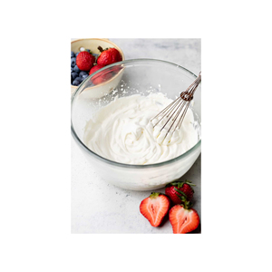 ครีมหวานและเรียบเนียนสไตล์ยุโรปวิปปิ้งครีมรสชาติเต็มนมไขมัน40% - Product Image 3
