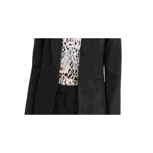 Blazer da Donna Calvin Klein Parker con Apertura Frontale, Stampa Tinta Unita, Ricamo, Bottoni, Monopetto o Doppiopetto, Nero, Taglia 14 - Product Image 3