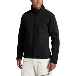 Veste softshell homme personnalisée chaude doublée polaire imperméable coupe-vent extérieur manteau de randonnée usine - Product Image 1