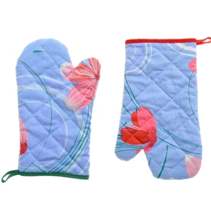 Mitaine à main pour four à micro-ondes Mitaine imprimée Design de bonne qualité Mitaine de four en coton de meilleure qualité - Product Image 6