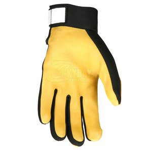 ถุงมือช่างหนังสังเคราะห์ทนต่อการสั่นสะเทือนถุงมือช่างจากปากีสถาน - Product Image 3
