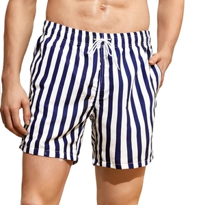 DDP shippingCustom Polyester Summer Beach Board Shorts Swimwear <b>Mens</b> Swim <b>Trunks</b> Quick Dry Stripe Swim <b>Trunk</b> DDP shipping - Product Image 4