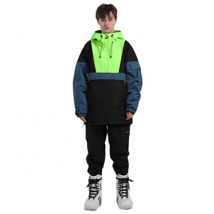 Chaqueta y Pantalones de Esquí Acolchados de Lujo para Invierno, Ropa de Abrigo para Hombre, Impermeable, Cortavientos, con Cremallera, Transpirable, con Capucha - Product Image 6