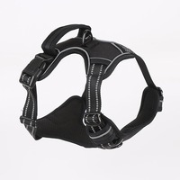 Fournisseur d'animaux de compagnie sur mesure Harnais pour chien Heavy Duty Luxe Meilleure vente Article Harnais en cuir pour chien