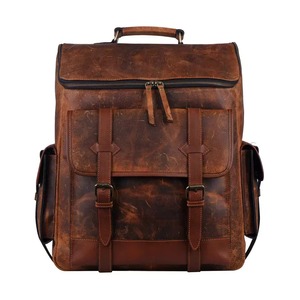 Best Selling Top Trend <b>Men</b> <b>Leather</b> <b>Backpacks</b> Reasonable Rate High Quality Waterproof Stuff Fully Customized <b>Leather</b> <b>Backpack</b> - Product Image 1