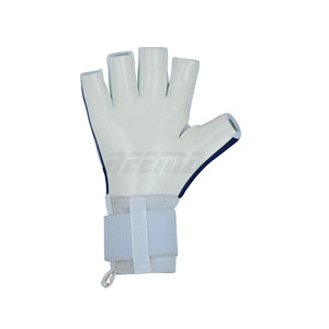 Nuevo guante de portero de fútbol sala profesional al por mayor Palma de látex alemán colores personalizados espuma de alta densidad 3D goma inyectar zona de perforación - Product Image 2