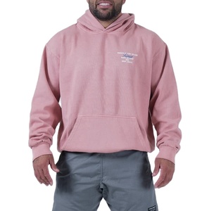 Venta al por mayor de peso pesado de moda Casual Sudadera con capucha Regular Fit Front Pocket Fleece Algodón Poliéster Sudadera con capucha Hombres por Edge Force Sportswear - Product Image 1