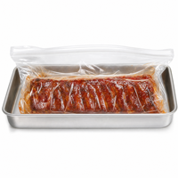 Sac de cuisson en nylon personnalisé Goodluck avec lien torsadé pour la cuisson de la dinde et du poulet (alimentaire)
