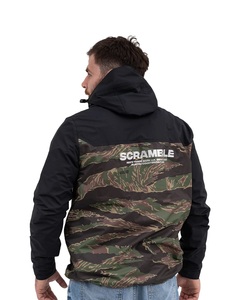 Sweats à capuche noirs vintage jaunes 100% coton molletonné unisexe personnalisable avec logo OEM respirant style streetwear pour hommes et femmes lavés hiver - Product Image 4
