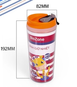 Botella térmica sostenible de estilo coreano moderno Botella de viaje de 500ml con tapa Vasos de plástico PP vietnamita - Product Image 5