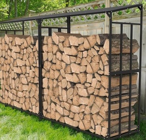 Leña mixta de madera dura sazonada, dividida y empaquetada 100% leña natural Ideal para chimenea, fogata y estufa de leña - Product Image 1