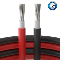 Draht Lieferanten Tuv Zulassung H1z2z2-k JZD Solar Draht und Kabel 4mm 6mm 16mm 25mm 35mm 50mm 70mm 95mm 120mm 150mm Solar Pv Kabel